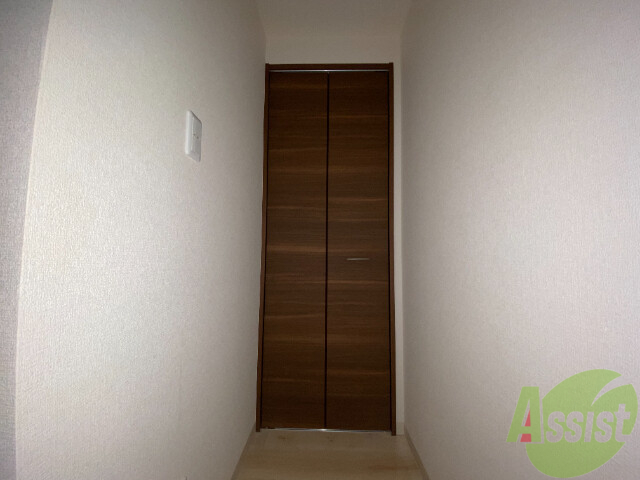 収納　クローゼットがありました。お洋服や荷物はここへ