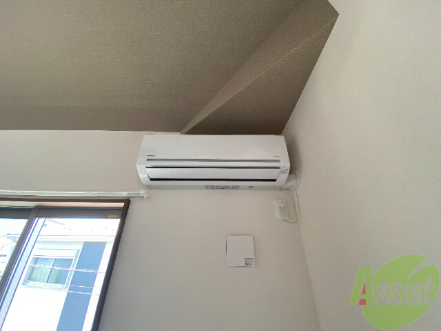 その他設備　エアコンが設置されているので、入居日から利用できます。