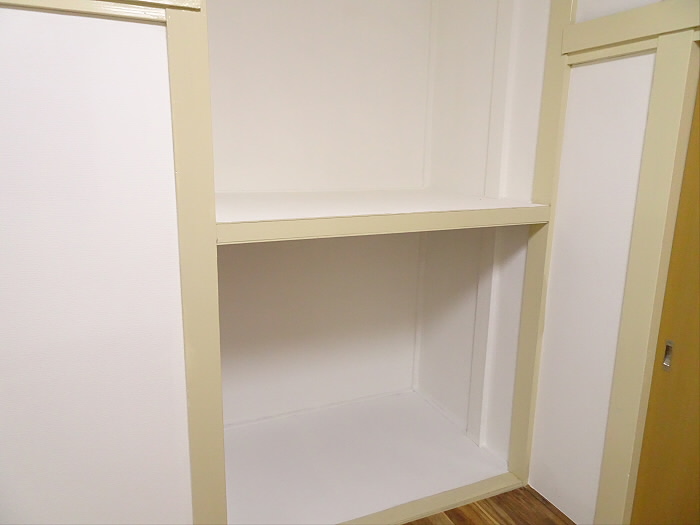 収納　収納のためのスペースです