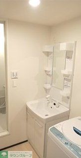 洗面設備　独立洗面台があります。