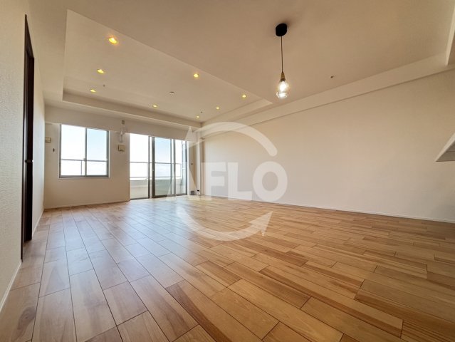 居室・リビング　大阪ひびきの街ザ・サンクタスタワー　リビング