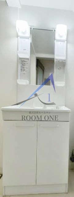 洗面設備　洗面台です。