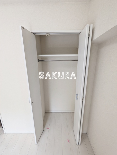 収納　お荷物の多い方でも安心のクローゼット付き♪