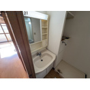 洗面設備　独立洗面台つき