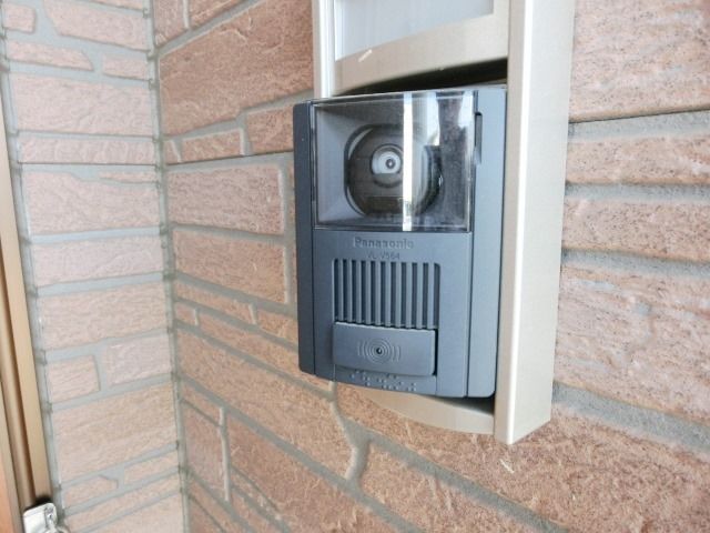 セキュリティ　来訪者が分かるので女性も安心ですね。