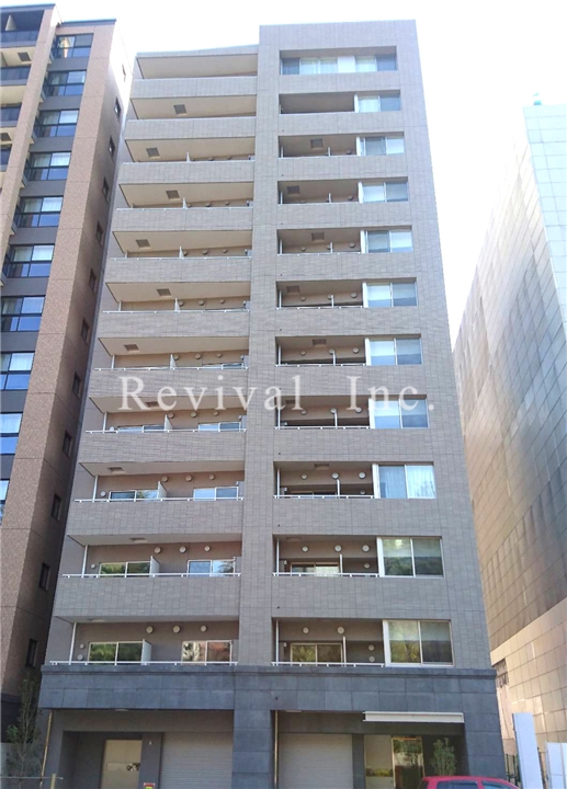 建物外観　高級感ある(12)階建て、リンデンコート市ヶ谷