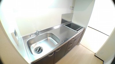 キッチン　使い勝手の良い広いキッチン