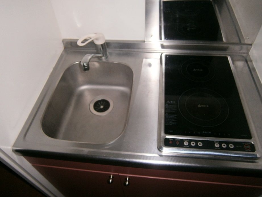 キッチン　2口コンロ