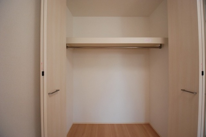 収納　十分な収納スペースがあります