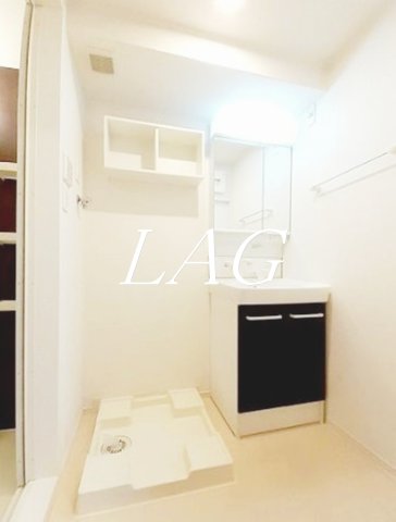 洗面設備　洗面台です。