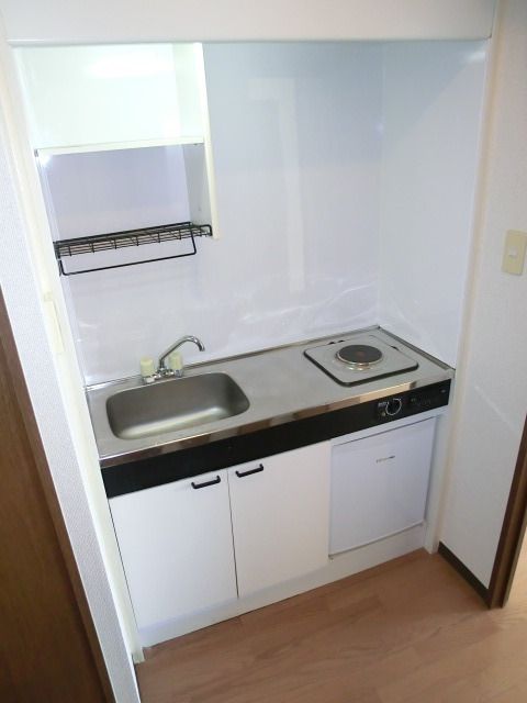 キッチン　電気コンロ１口付