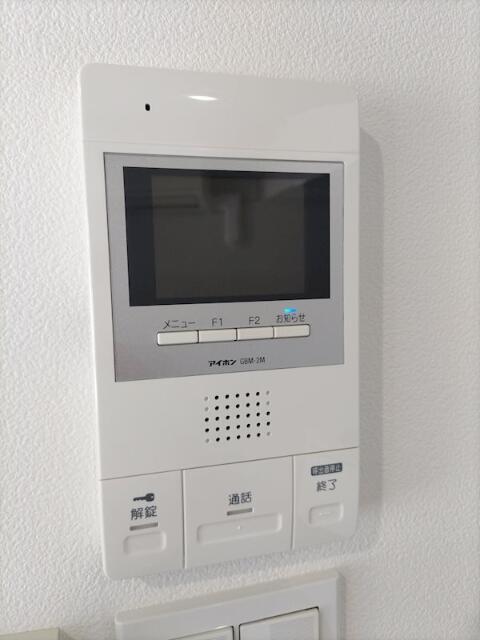 セキュリティ　モニター付きインターホンです
