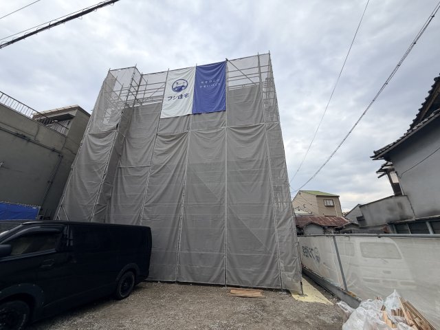 セキュリティ　建築中