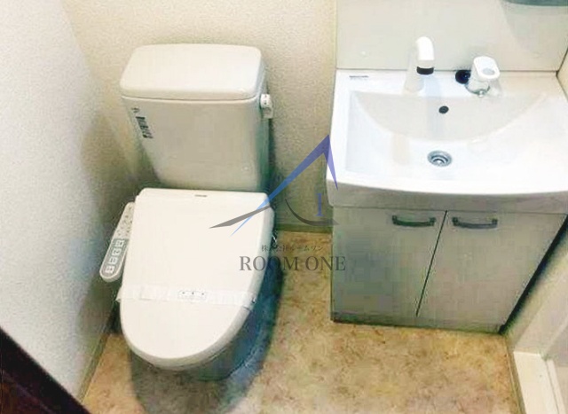 洗面設備　洗面台です。