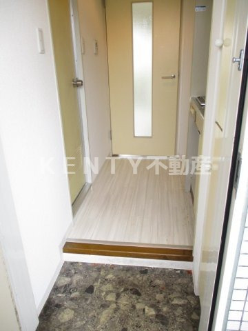 玄関　明るい玄関です