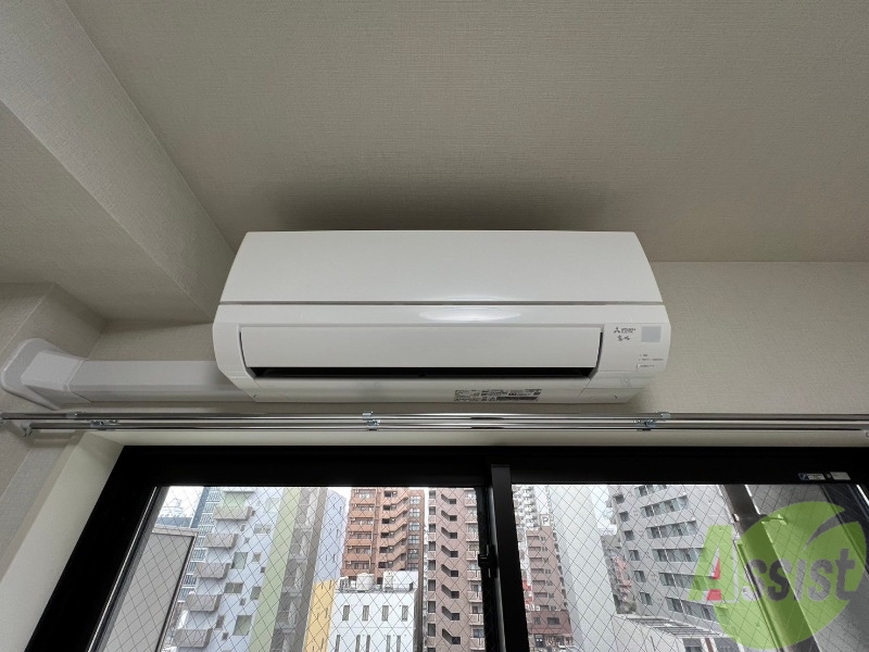 その他設備　エアコンが設置されているので各季節を快適に過ごせそうですね。