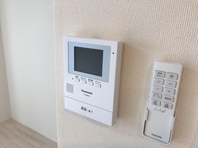 セキュリティ　カメラ付インターホン（イメージ）