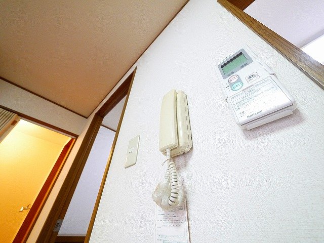 セキュリティ　インターホンです