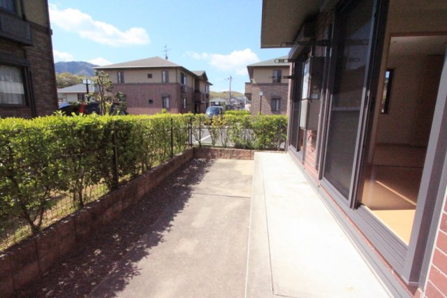 庭　お庭も活用できます