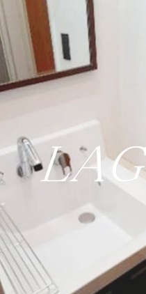 洗面設備　洗面台です。