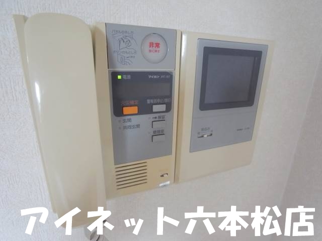 セキュリティ　インターホンで安心です。
