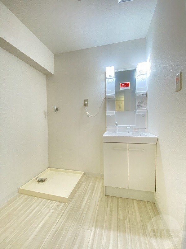 洗面設備　同タイプ別部屋の写真