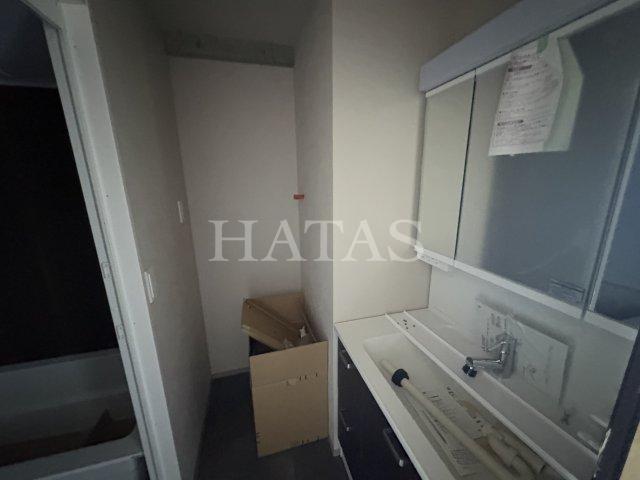 洗面設備　建築中となります