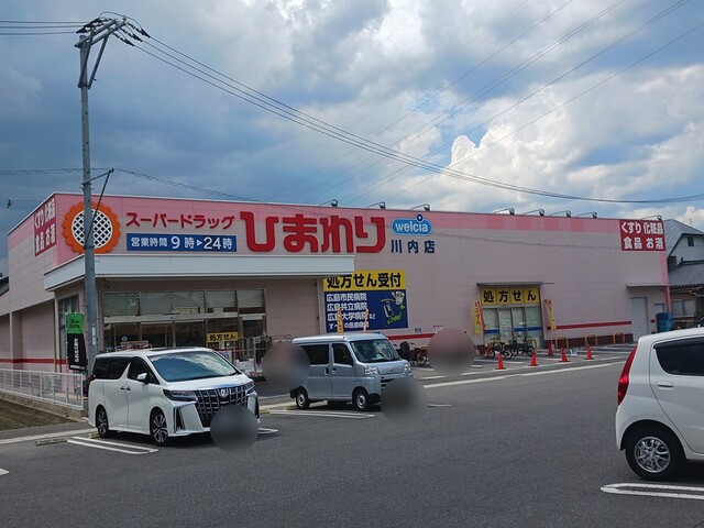 ドラックストア　ひまわり川内店（ドラッグストア）まで606m