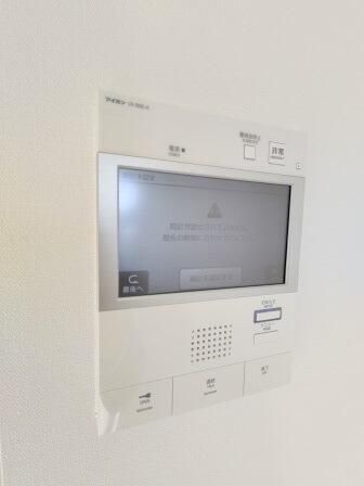 セキュリティ　モニター付きインターホン