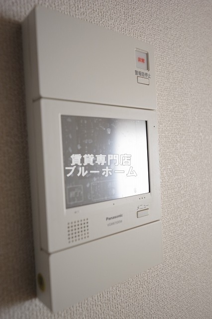 セキュリティ　モニター付きインターホン！