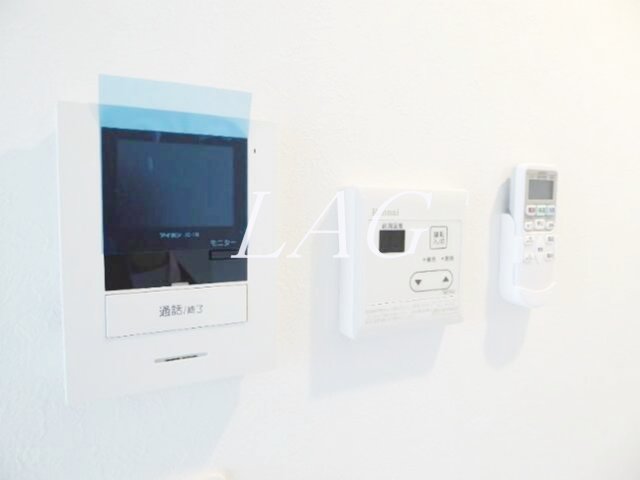 セキュリティ　モニター付きインターフォンです。