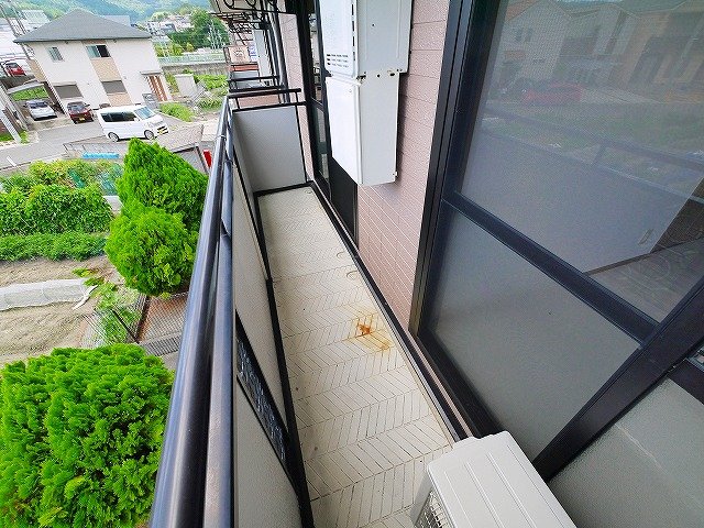 バルコニー　広々としたバルコニーです