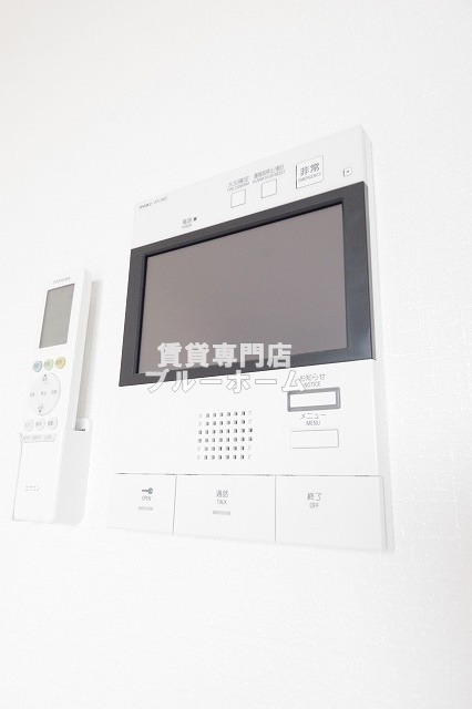 セキュリティ　TVモニター付きで防犯対策バッチリです！