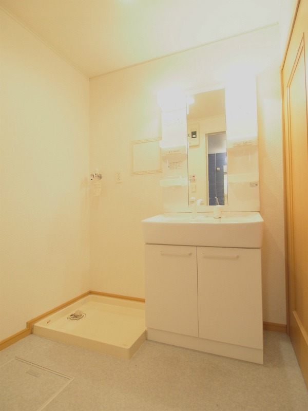 洗面設備　※反転タイプのお部屋