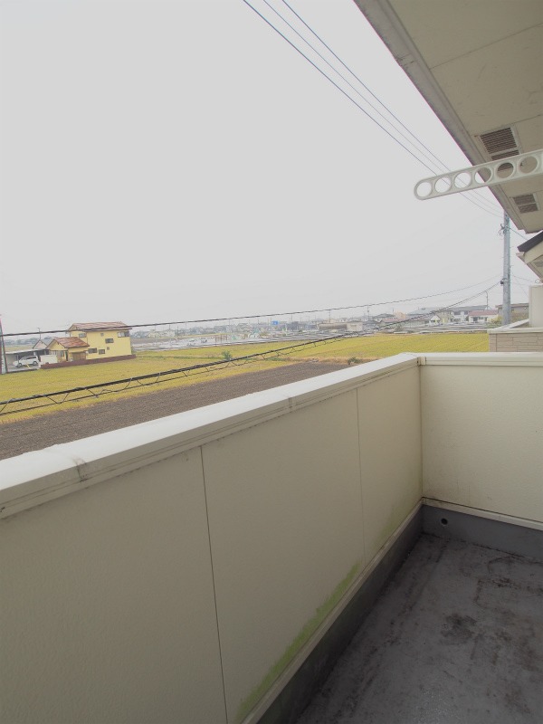 バルコニー　※反転タイプのお部屋