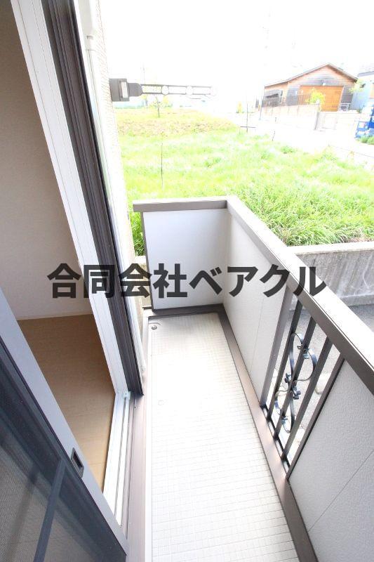 バルコニー　広々としたバルコニーです
