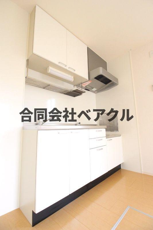 キッチン　コンパクトなキッチンで掃除もラクラク