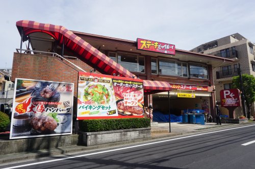 飲食店　ビックボーイ横浜永田北店（飲食店）まで465m