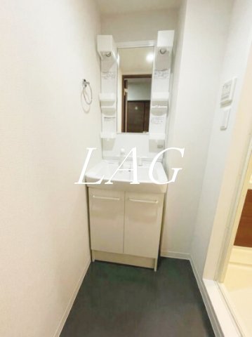 洗面設備　洗面台です。