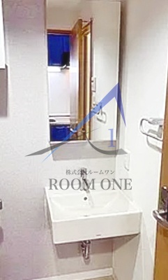 洗面設備　洗面台です。