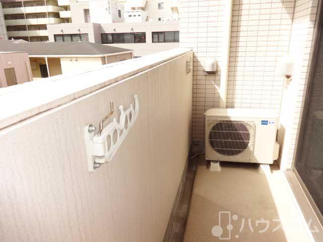 バルコニー　日当たり良好です。