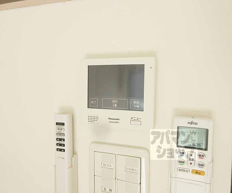 セキュリティ　防犯も安心ですネ