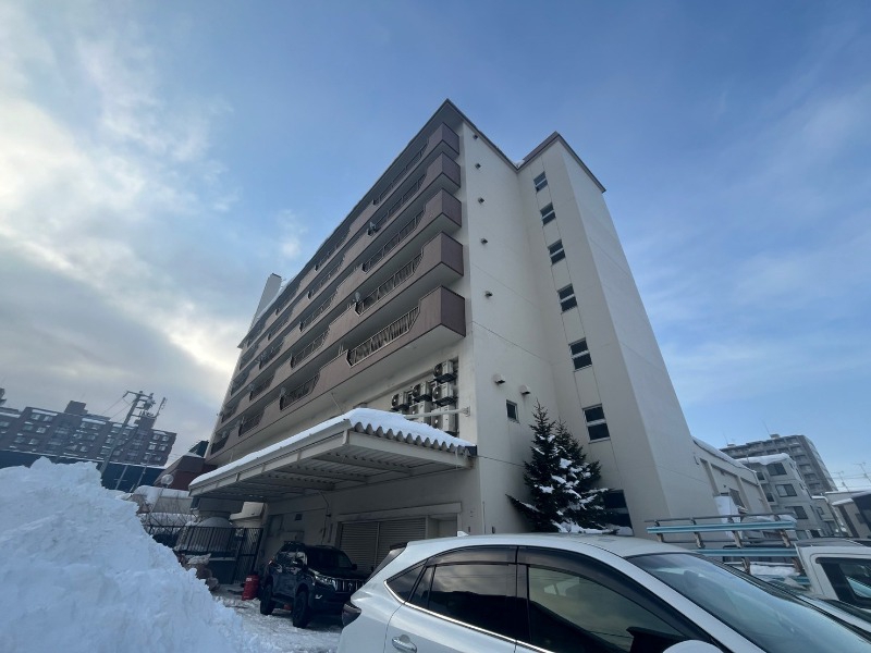 建物外観　札幌市手稲区富丘二条「手稲パークビル」