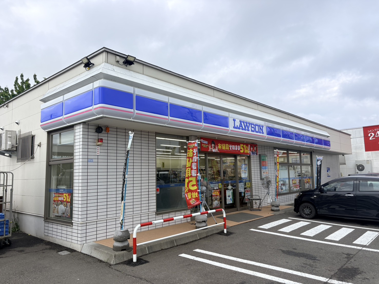 コンビニ　ローソン千歳東郊店（コンビニ）まで427m