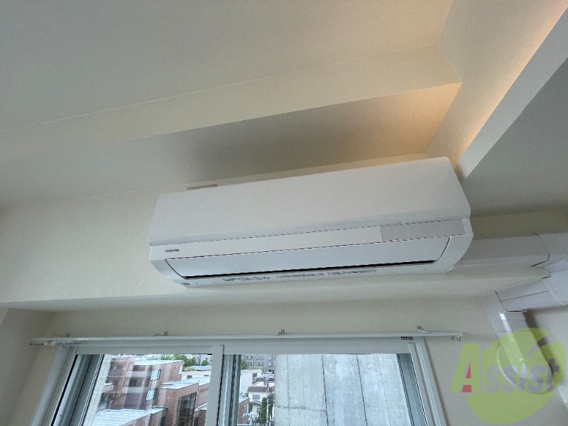 その他設備　こちらはエアコンが設置されております！夏場も快適です！
