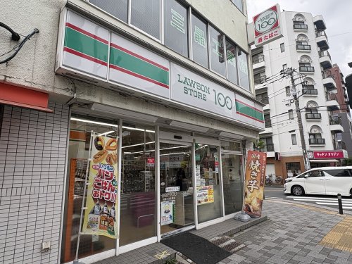 コンビニ　ローソンストア100 川崎さつき橋店（コンビニ）まで150m