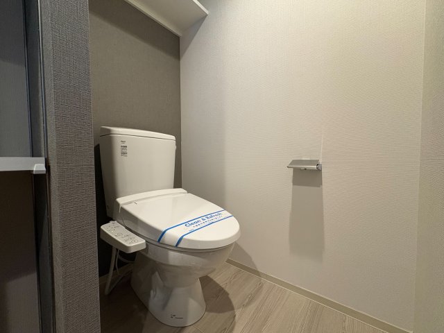 トイレ　ゆったりとした空間のトイレです