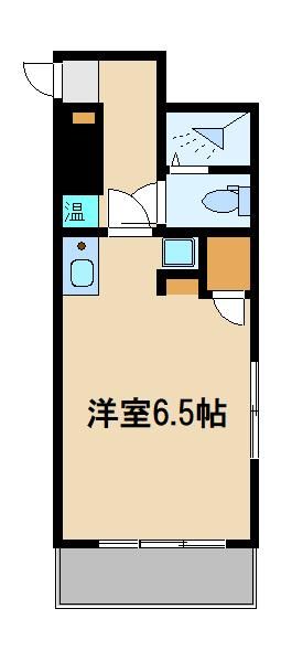西武池袋線 椎名町駅 徒歩1分 3階建 築40年の間取り写真