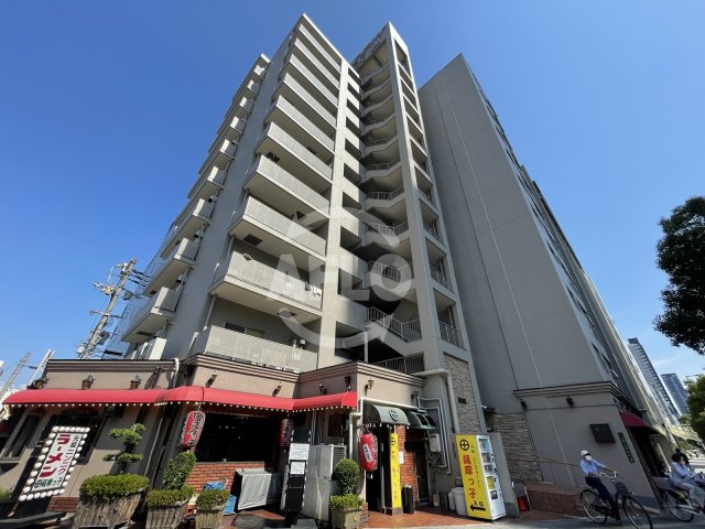 建物外観　朝日プラザ東天満　外観