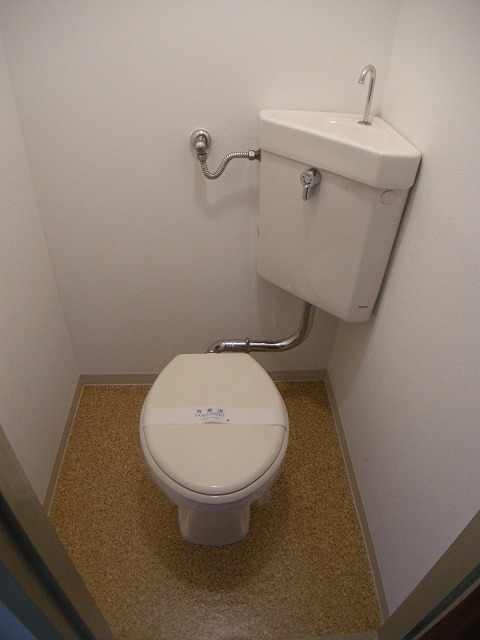 ＪＲ東西線 新福島駅 徒歩3分 4階建 築44年のトイレ写真